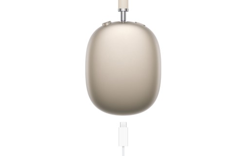 Casque Bluetooth Apple AirPods Max (2024) à réduction de bruit, Minuit