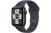 Apple Watch SE GPS 40 mm Aluminium Minuit Bracelet Sport Minuit - M/L