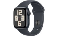 Apple Watch SE GPS 40 mm Aluminium Minuit Bracelet Sport Minuit - S/M