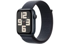 Apple Watch SE GPS 44 mm Aluminium Minuit Boucle Sport Encre violette