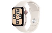 Apple Watch SE GPS+Cellular 40 Aluminium & Bracelet Sport Lumière stellaire M/L