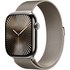 Apple Watch series 10 GPS + Cellular 46 mm Titane Naturel Bracelet Milanais S/M