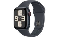 Apple Watch SE GPS + Cellular 40 mm Aluminium Minuit Bracelet Sport Minuit - M/L
