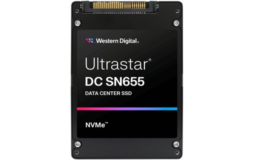 Western Digital Ultrastar DC SN655 ISE 7,68 To - SSD U.3 NVMe PCIe 4.0