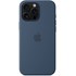 Apple Coque en silicone avec MagSafe pour iPhone 16 Pro Max - Denim