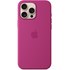 Apple Coque en silicone avec MagSafe pour iPhone 16 Pro Max - Fuchsia