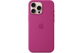 Apple Coque en silicone avec MagSafe pour iPhone 16 Pro Max - Fuchsia