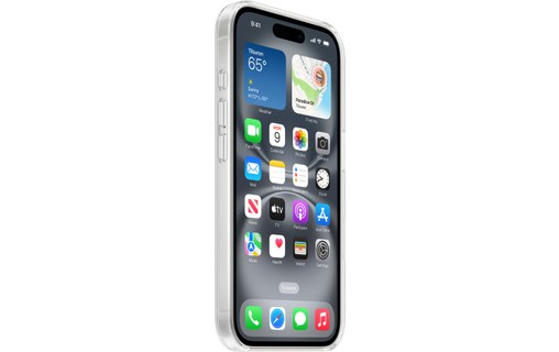 Apple Coque transparente avec MagSafe pour iPhone 16