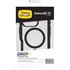 OtterBox Defender Series XT Clear pour MagSafe pour iPhone 16 Pro, Dark Side