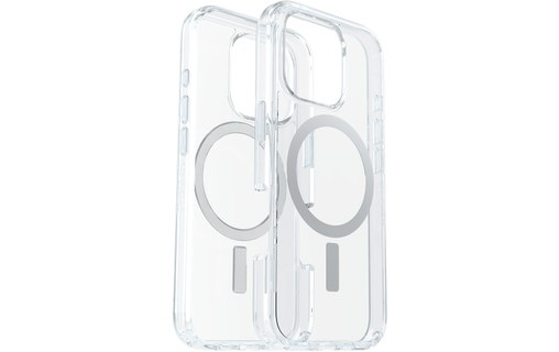 Coque MagSafe pour iPhone 16 Pro - OtterBox Symmetry Clear - Transparente