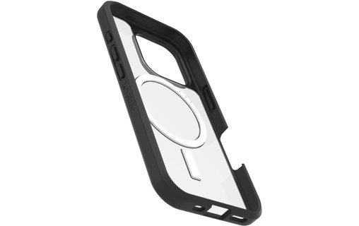 OtterBox React Series pour MagSafe pour iPhone 16 Pro, Black Crystal