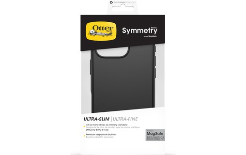 OtterBox Symmetry Series pour MagSafe pour iPhone 16 Pro, Noir