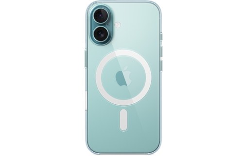 Apple Coque transparente avec MagSafe pour iPhone 16