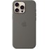 Apple Coque en silicone avec MagSafe pour iPhone 16 Pro Max - Gris minéral