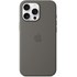 Apple Coque en silicone avec MagSafe pour iPhone 16 Pro Max - Gris minéral