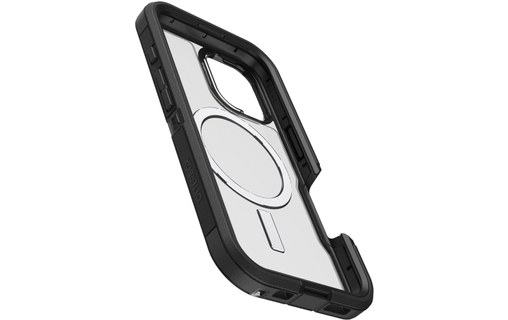 OtterBox Defender Series XT Clear pour MagSafe pour iPhone 16, Dark Side