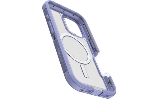 OtterBox Defender Series XT Clear pour MagSafe pour iPhone 16, Lavander Haze