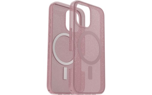 OtterBox Symmetry Series Clear pour MagSafe pour iPhone 16, Thimbleberry
