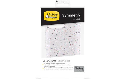 OtterBox Symmetry Series Core pour MagSafe pour iPhone 16 Pro Max, Sprinkles
