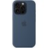 Apple Coque en silicone avec MagSafe pour iPhone 16 Pro - Denim