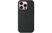 Apple Coque en silicone avec MagSafe pour iPhone 16 Pro - Noir