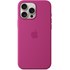 Apple Coque en silicone avec MagSafe pour iPhone 16 Pro Max - Fuchsia