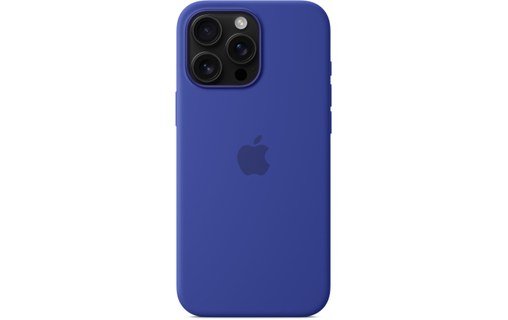 Apple Coque en silicone avec MagSafe pour iPhone 16 Pro Max - Outremer