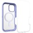 OtterBox Defender Series XT Clear pour MagSafe pour iPhone 16, Lavander Haze