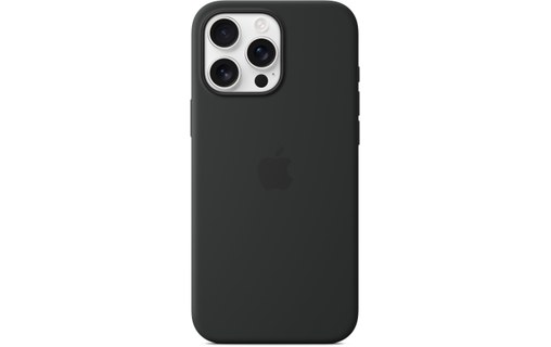 Apple Coque en silicone avec MagSafe pour iPhone 16 Pro Max - Noir