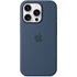 Apple Coque en silicone avec MagSafe pour iPhone 16 Pro - Denim