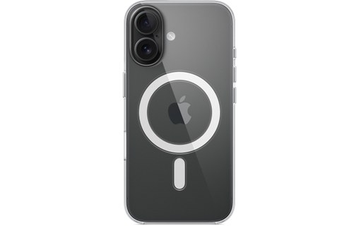 Apple Coque transparente avec MagSafe pour iPhone 16