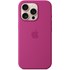 Apple Coque en silicone avec MagSafe pour iPhone 16 Pro - Fuchsia