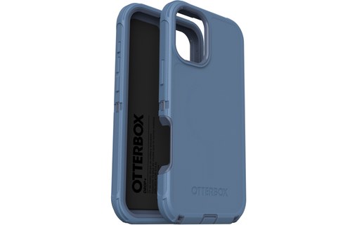 OtterBox Defender Series pour MagSafe pour iPhone 16 Plus, Baby Blue Jeans