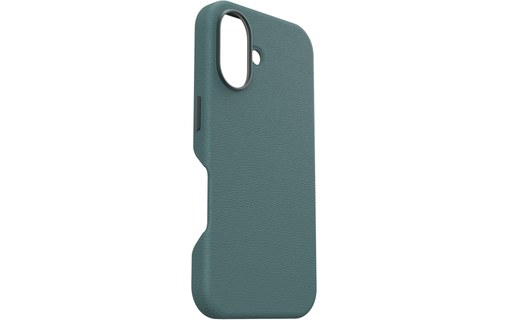 OtterBox Symmetry Series Cactus Leather pour MagSafe pour iPhone 16, Juniper Spr