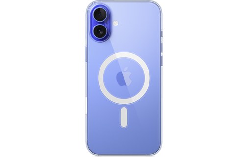 Apple Coque transparente avec MagSafe pour iPhone 16 Plus