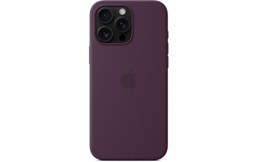 Apple Coque en silicone avec MagSafe pour iPhone 16 Pro Max - Prune