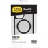 OtterBox React Series pour MagSafe pour iPhone 16, Black Crystal