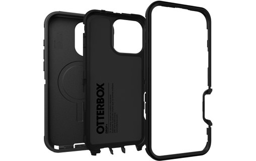 OtterBox Defender Series pour MagSafe pour iPhone 16 Pro Max, Noir