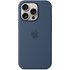 Apple Coque en silicone avec MagSafe pour iPhone 16 Pro - Denim