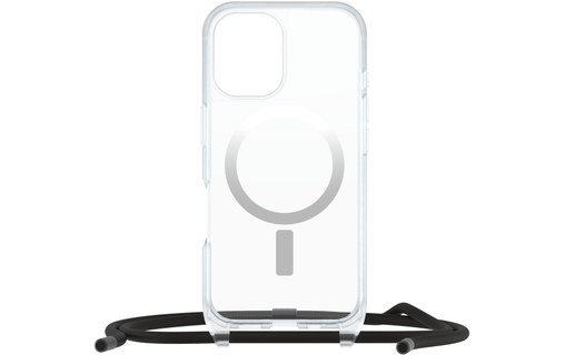OtterBox React Necklace Series pour MagSafe pour iPhone 16, Clear
