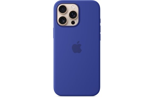 Apple Coque en silicone avec MagSafe pour iPhone 16 Pro Max - Outremer