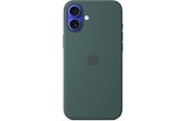 Apple Coque en silicone avec MagSafe pour iPhone 16 Plus - Vert lacustre
