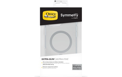 OtterBox Symmetry Series Clear pour MagSafe pour iPhone 16 Pro Max, Clear