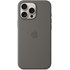 Apple Coque en silicone avec MagSafe pour iPhone 16 Pro Max - Gris minéral