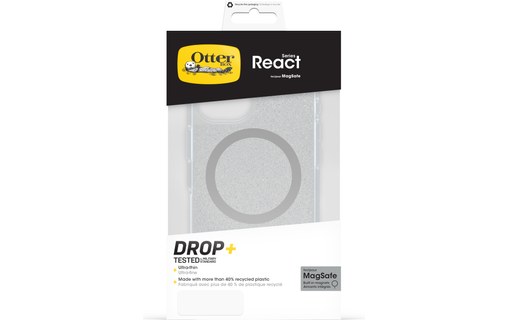 OtterBox React Series pour MagSafe pour iPhone 16, Stardust