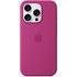 Apple Coque en silicone avec MagSafe pour iPhone 16 Pro - Fuchsia