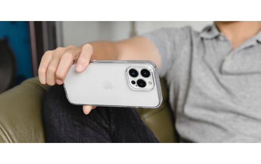Coque MagSafe pour iPhone 16 Pro Max - SwitchEasy Crush M antichocs Transparente