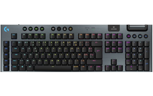 Clavier Gaming sans fil Logitech G915 X LIGHTSPEED - Tactile - Noir