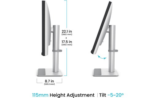 Écran 27" BenQ MA270U - 4K HDMI/USB-C