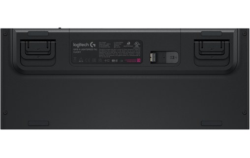 Clavier Gaming sans fil Logitech G915 X LIGHTSPEED TKL - Clicky - Noir